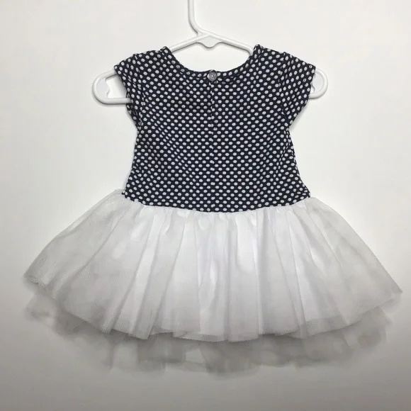 Special Occasion Polka Dot Dress Size 12 months - Picture 2 of 2